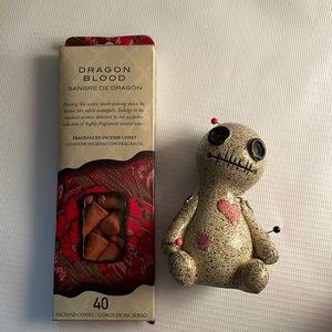 Vodo doll incense holder